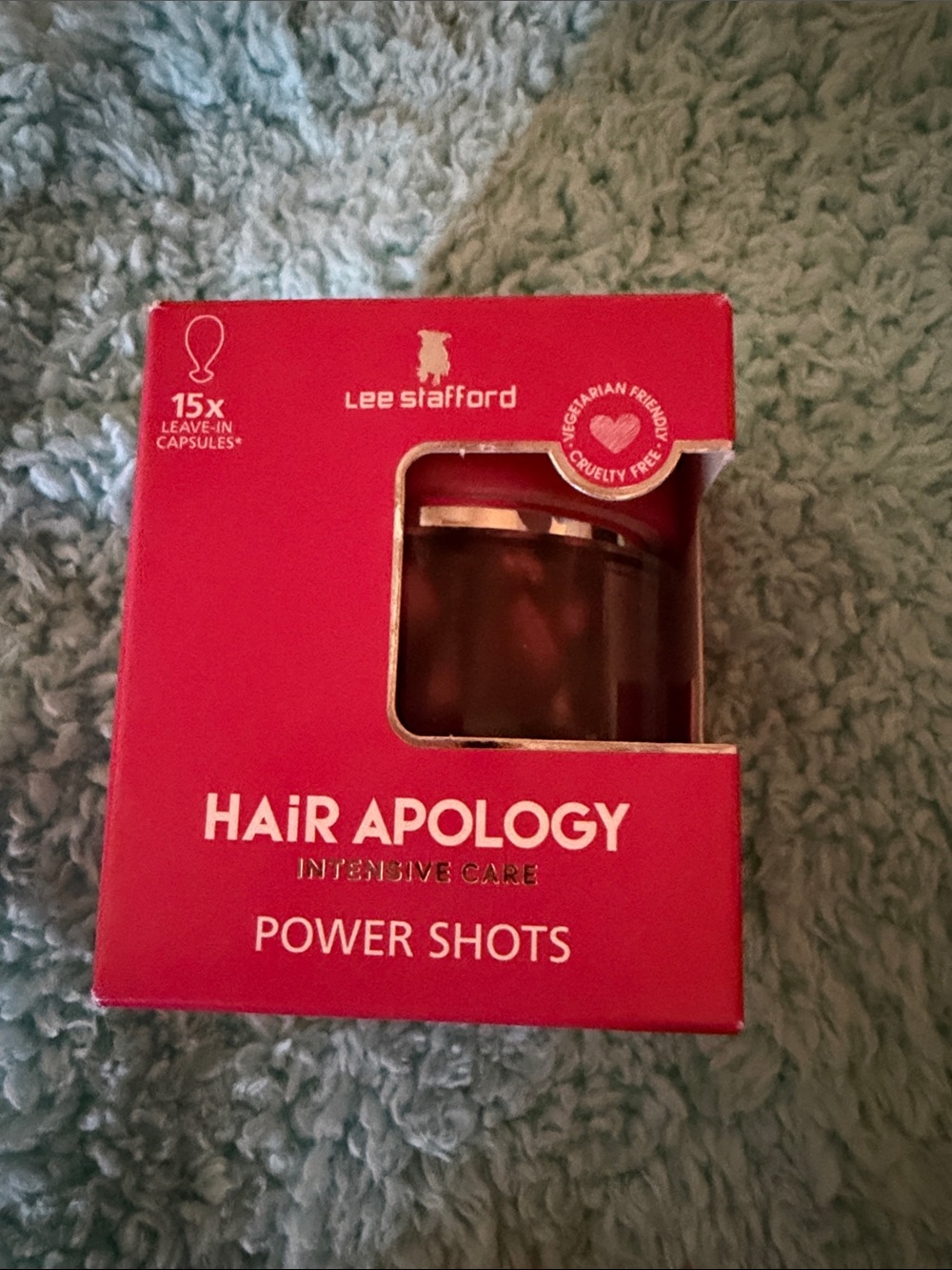 Stafford Hair Apology Power Shots - Red